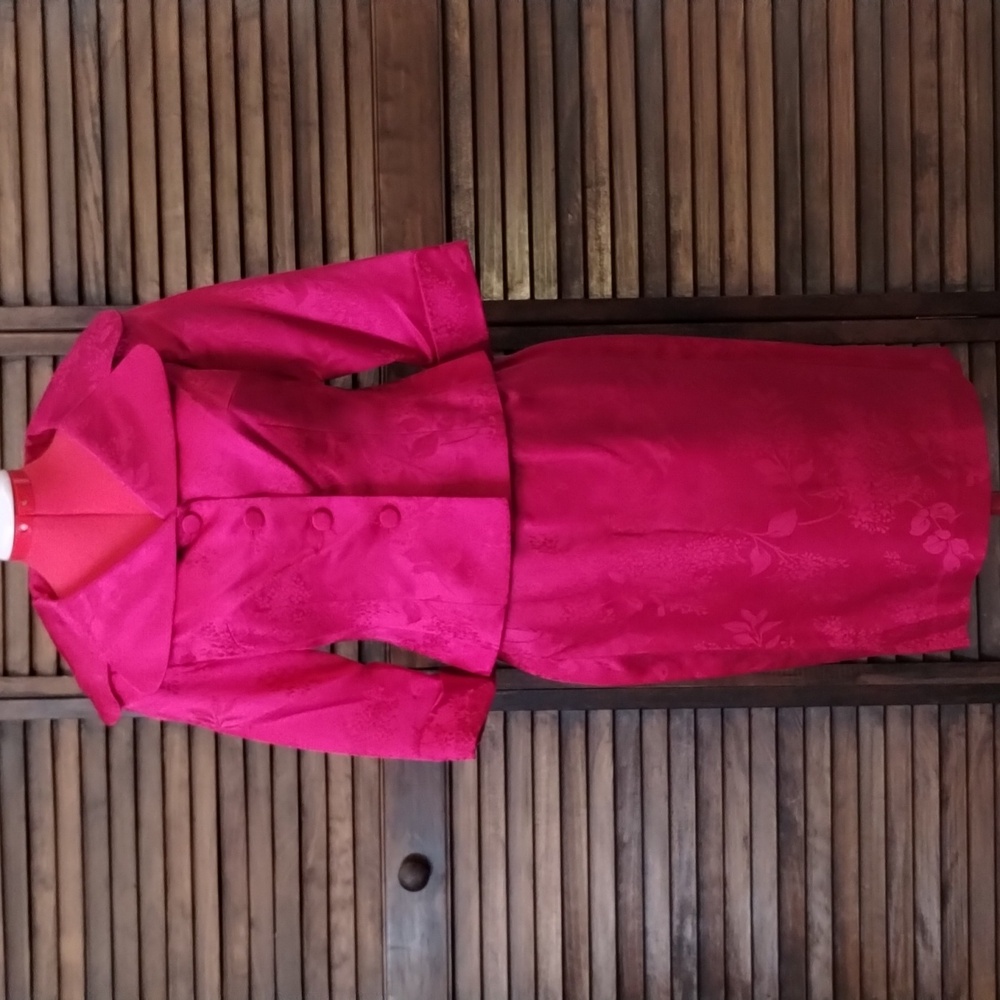 Maggie London Silk Suit